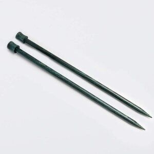 NEW Knitter's Pride 14 inch Long Green Birch Wooden US 15 | 10 mm Wooden Needles
